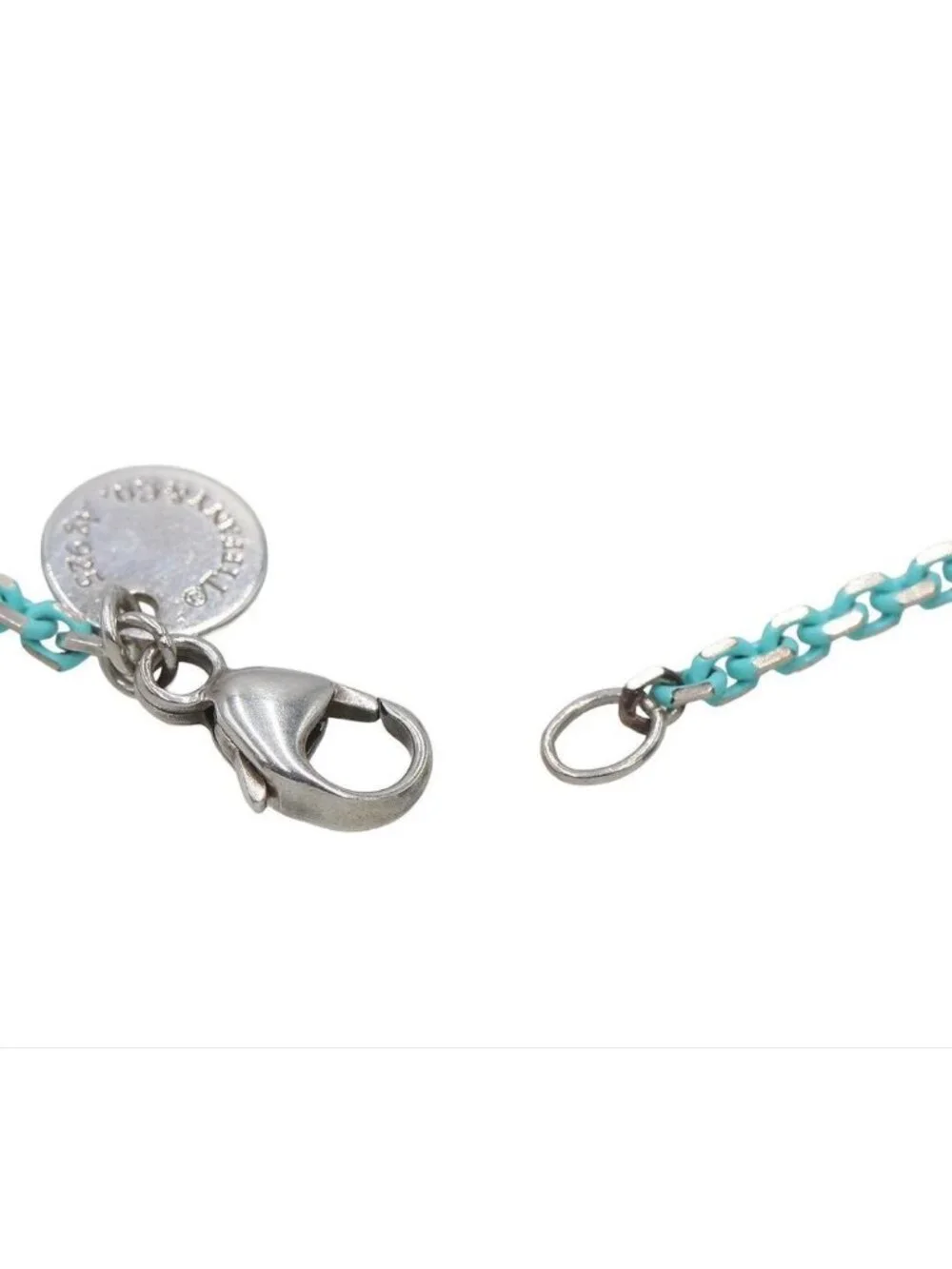 Tiffany & Co Enamel Return to Tiffany Heart Necklace